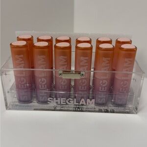 SHEGLAM LIPSTICK BUNDLE WITH CASE